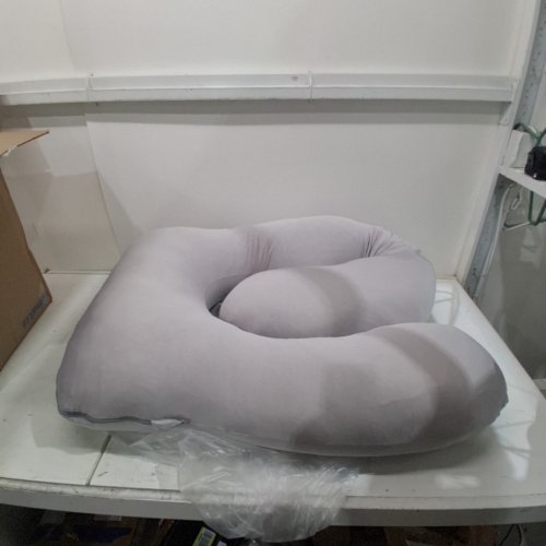 BLLGRASS ERGONOMIC DESIGNED MATERNITY PILLOW U SHAPE - 32" - PURPLE image 2