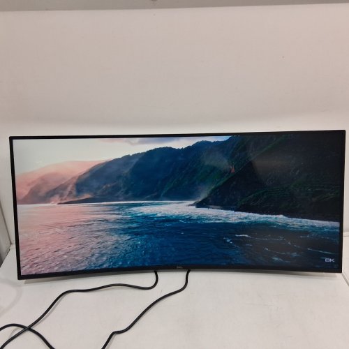 DELL CURVED MONITOR - 34" | USB-C | 1440P | 120HZ | INTEGRATED SPEAKERS - WHITE | SILVER - (MODEL: S3425DW) image 9