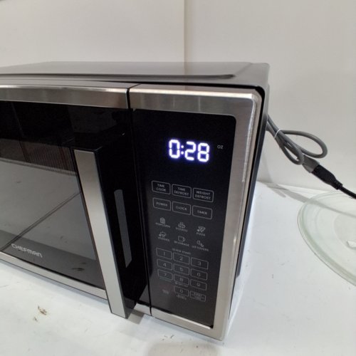 CHEFMAN COUNTERTOP MICROWAVE OVEN - 31 L (1.1 CU. FT) -STAINLESS STEEL (MODEL: RJ55-SS-11-CK-CA) image 2