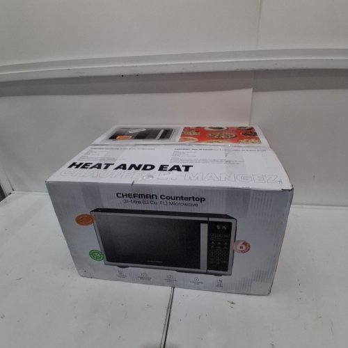 CHEFMAN COUNTERTOP MICROWAVE OVEN - 31 L (1.1 CU. FT) -STAINLESS STEEL (MODEL: RJ55-SS-11-CK-CA) image 5