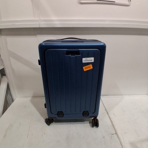 WRANGLER HARDCASE SUITCASE LUGGAGE WITH CUP HOLDER - 24'' - BLUE image 3