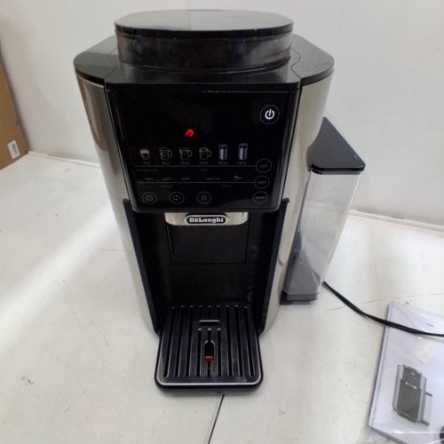 DELONGHI TRUEBREW HOT OR ICED SINGLE SERVE COFFEE MAKER WITH BUILT-IN GRINDER - BLACK/STAINLESS STEEL (MODEL: CAM51025MB) image 2