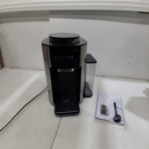 DELONGHI TRUEBREW HOT OR ICED SINGLE SERVE COFFEE MAKER WITH BUILT-IN GRINDER - BLACK/STAINLESS STEEL (MODEL: CAM51025MB) image 12