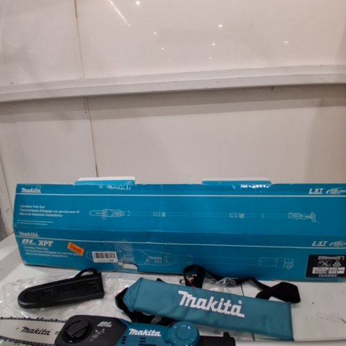 **TOOL ONLY** 3PC MAKITA BRUSHLESS CORDLESS POLE SAW - 18V - TEAL/BLACK/SILVER image 4