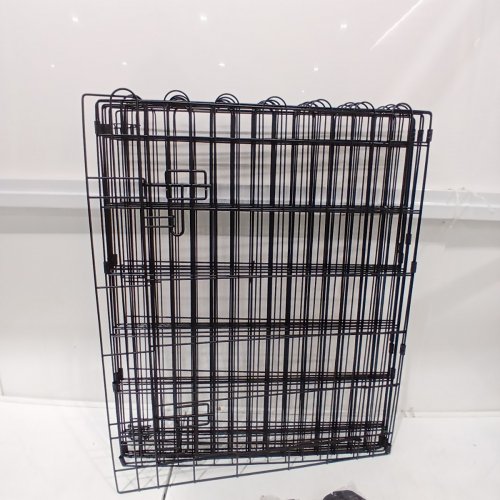 AMAZONBASICS FOLDABLE OCTAGONAL METAL EXERCISE DOG PLAYPEN - 30" - BLACK image 3