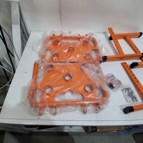 SELEWARE HEAVY DUTY ADJUSTABLE CABLE CADDY FOR SPOOLS UP TO 33" - 800 LBS CAP - ORANGE (MODEL: SWWSR-01-OR) image 4