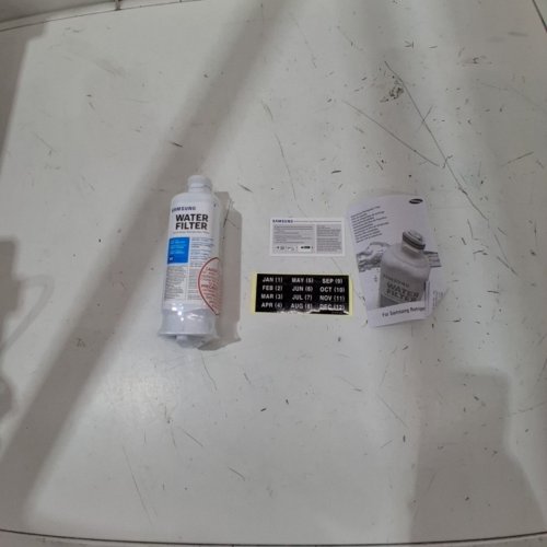 SAMSUNG REFRIGERATOR WATER FILTER - FITS SELECT SAMSUNG FRIDGES - WHITE (MODEL: HAF-CIN/EXP) image 2