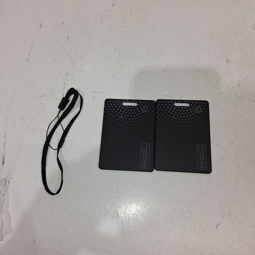 2PK JARBOOER CARD 08 ULTRA-SLIM RECHARGEABLE WALLET TRACKING CARD - BLACK (MODEL : B0GCS9FT29) image 2