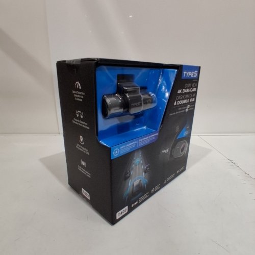TYPE S DASHCAM WITH AI-POWERED DRIVER ASSISTANCE - 4K - BLACK (MODEL: 1829139) image 6