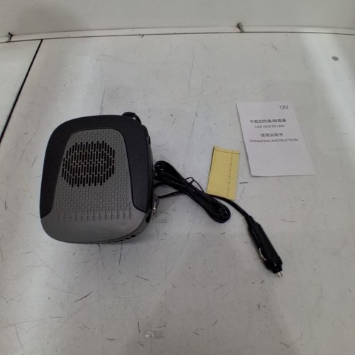 PLACHIDAY 2-IN-1 CAR HEATER FAN - 12 V, 150W - BLACK (MODEL: XF-5007) image 4