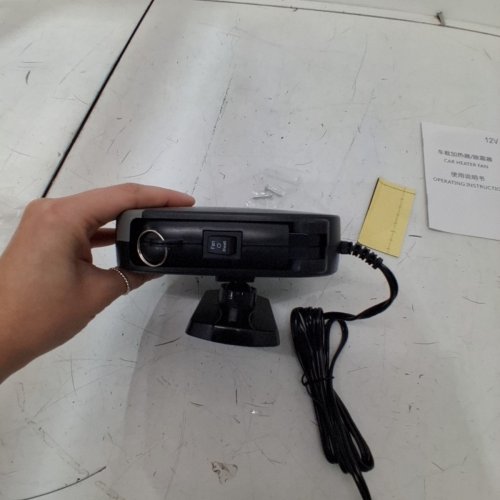 PLACHIDAY 2-IN-1 CAR HEATER FAN - 12 V, 150W - BLACK (MODEL: XF-5007) image 5