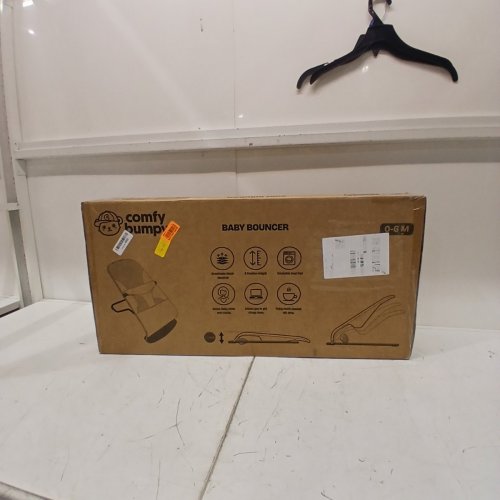 COMFY BUMPY ERGONOMIC BABY BOUNCER SEAT - 0-6 MONTHS - OATMEAL (MODEL: CFBYBR) image 3