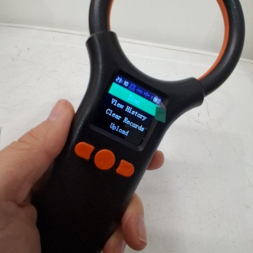 BLUETOOTH ANIMAL TAG SCANNER WITH 1.44" DISPLAY - BLACK (MODEL:W91A) image 2