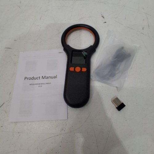 BLUETOOTH ANIMAL TAG SCANNER WITH 1.44" DISPLAY - BLACK (MODEL:W91A) image 3