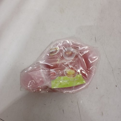 2PK EASY EGGWICH MICROWAVE EGG COOKER - CLEAR/RED image 2