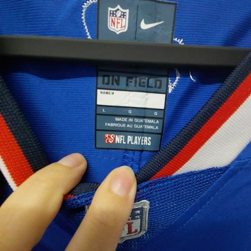 MEN'S NFL BUFFALO BILLS #17 JOSH ALLEN JERSEY - LARGE - BLUE/WHITE/RED image 4