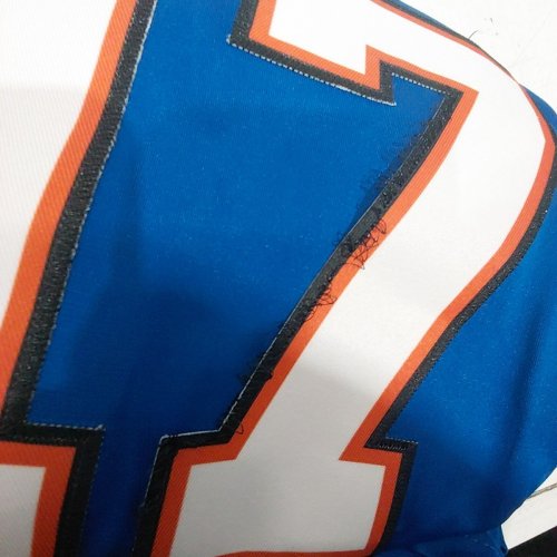 MEN'S NFL BUFFALO BILLS #17 JOSH ALLEN JERSEY - LARGE - BLUE/WHITE/RED image 5