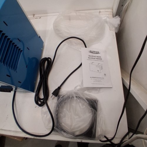 ALORAIR COMMERCIAL DEHUMIDIFIER WITH DRAIN HOSE, COMPACT, PORTABLE, AUTO DEFROST, MEMORY STARTING - 113 PINTS - 115V - BLUE - (SENTINEL HD55) image 4
