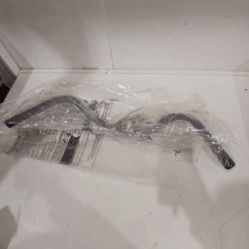 BULLHORN BICYCLE HANDLEBAR FOR ROAD & MTB CYCLING - 22" - BLACK image 4