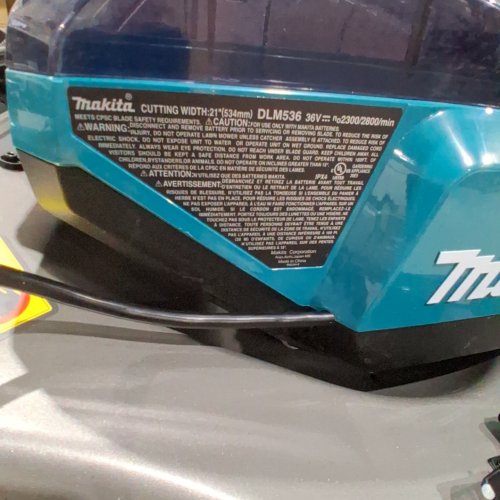 MAKITA 36V(18VX2) LXT LITHIUM-ION BRUSHLESS CORDLESS 21-INCH SELF-PROPELLED LAWN MOWER WITH XPT (TOOL ONLY) (MODEL: DLM536) image 3