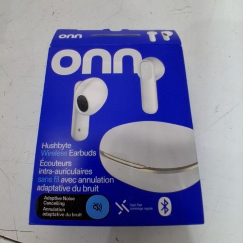 ONN HUSHBYTE NOISE CANCELLING WIRELESS EARBUDS - WHITE image 5