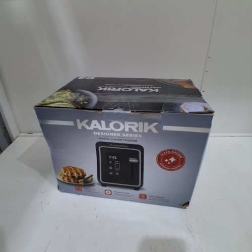 KALORIK DIGITAL 2-SLICE TOASTER - 120 V - 850W - BLACK (MODEL: T05278943BCA) image 6