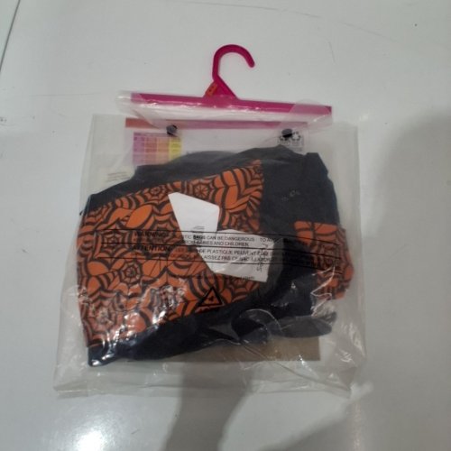 GIRL'S RUBIES WITCH COSTUME - SMALL (4-6) - BLACK/ORANGE (STYLE: SORCERESS) image 3