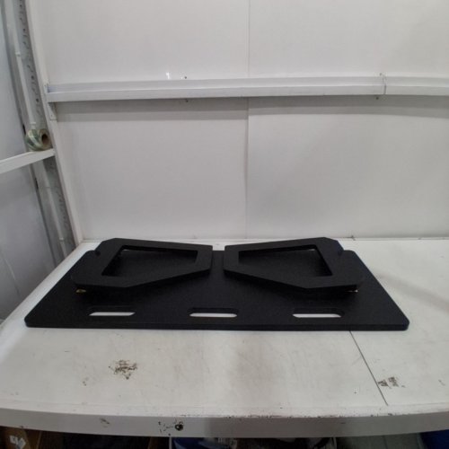 PORTABLE SOCCER REBOUNDER BOARD - 45" X 18" - BLACK image 4