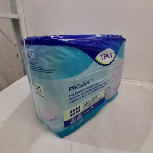 24PK TENA PROSKIN TENA PROSKIN NIGHT SUPER ABSORBENT PADS WITH ADJUSTABLE TABS, NIGHT SUPER ABSORBENCY PADS image 2