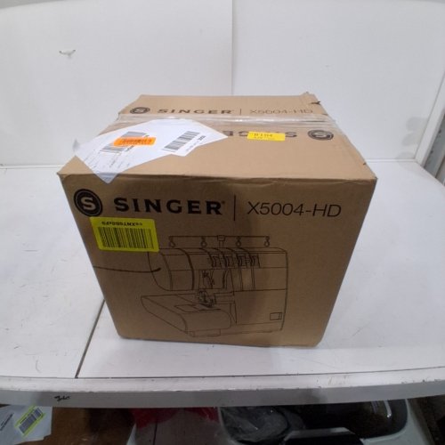 SINGER X5004-HD METAL FRAME SERGER AND OVERLOCK MACHINE - GREY/BLUE - (MODEL: X5004-HD) image 5