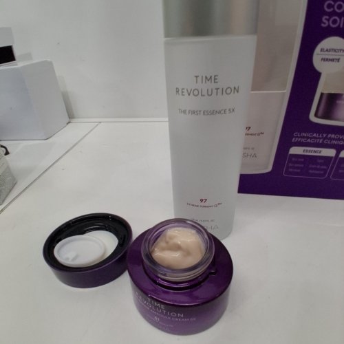2PC MISSHA TIME REVOLUTION ESSENTIAL CARE SET - 150 ML ESSENCE + 50 ML CREAM image 3