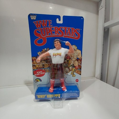 MATTEL LJN WWE SUPERSTARS "ROWDY" RODDY PIPER WRESTLER ACTION FIGURE - 8" image 2