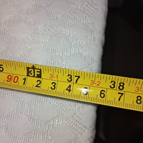 MEMORY FOAM MATTRESS SINGLE 3" - 3FT X 6FT - WHITE image 4