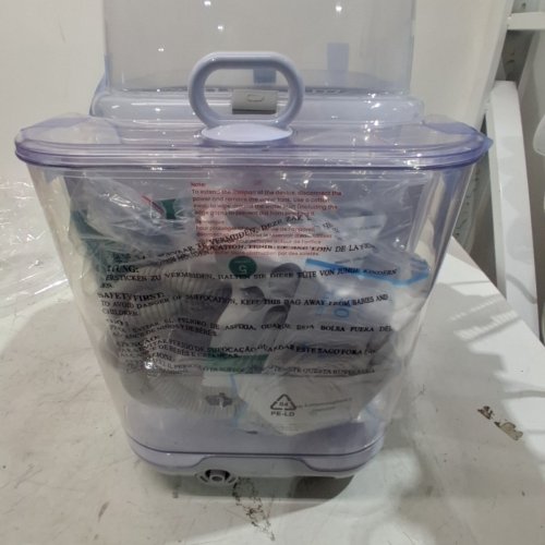 GROWNSY ALL-IN-ONE BOTTLE BOTTLE WASHER AND STERILIZER AND DRYER MACHINE WITH DETERGENT TABLETS- WHITE (MODEL: ZMW-STHB01-3) image 4