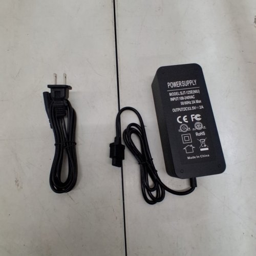 2PC ELECTRIC SCOOTER POWER SUPPLY - 5V - 2AMP -BLACK (MODEL: SJT-125E(NIU)) image 2