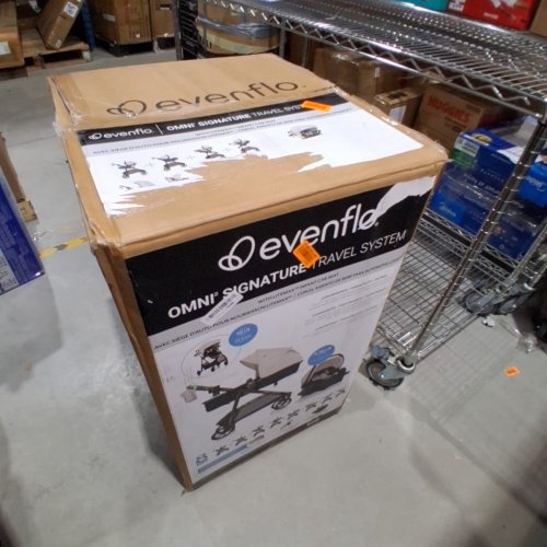 EVENFLO OMNI SIGNATURE TRAVEL SYSTEM WITH LITEMAX SPORT - COASTAL COFFEE (MODEL: TS100112516) image 5