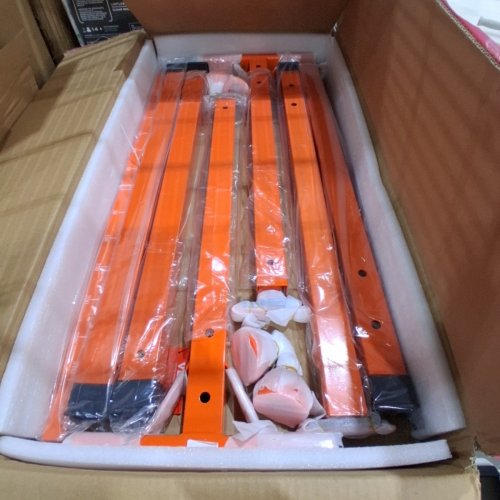 VEVOR KAYAK STORAGE RACK - 175 LBS MAX - ORANGE AND BLACK (MODEL: Y08006-D2) image 2