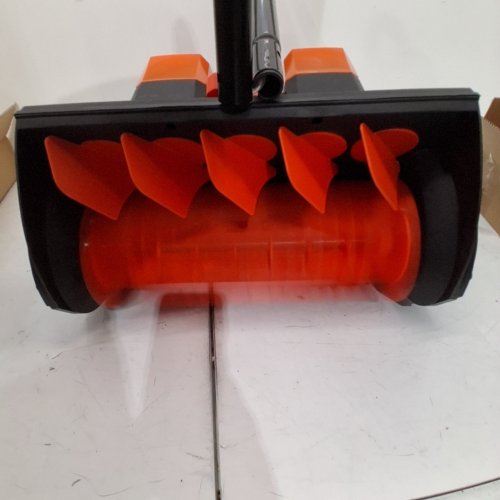 VOLTASK CORDLESS SNOW BLOWER SHOVEL - 16" - 48 V - ORANGE / BLACK (ITEM: SS-40A) image 2