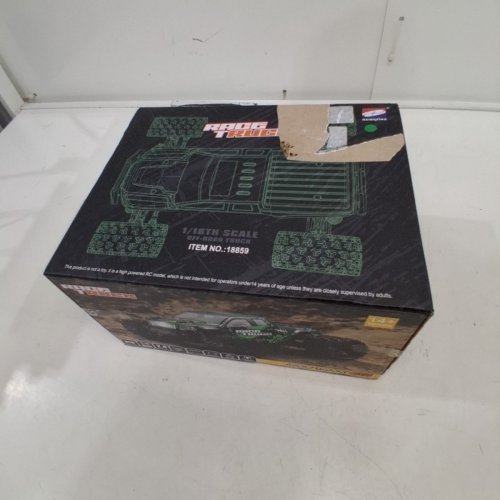 HAIBOXING 1:18 REMOTE CONTROL CAR 4X4 "RACE TRUCK" - 36KM/H TOP SPEED - BLACK/GREEN - (MODEL: 18859) image 6