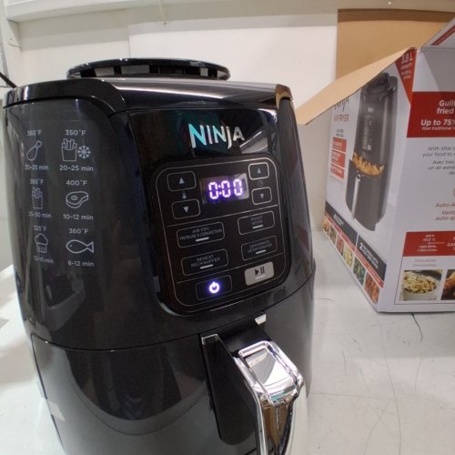 NINJA PROGRAMMABLE DIGITAL AIR FRYER - 3.8L CAPACITY - DARK GREY (MODEL: AF100C) image 2
