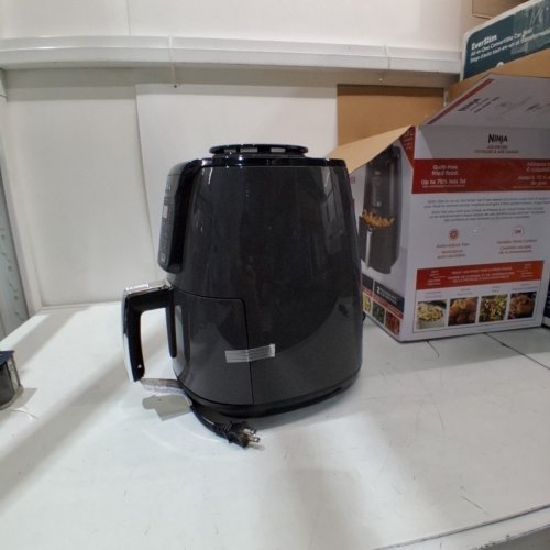 NINJA PROGRAMMABLE DIGITAL AIR FRYER - 3.8L CAPACITY - DARK GREY (MODEL: AF100C) image 4