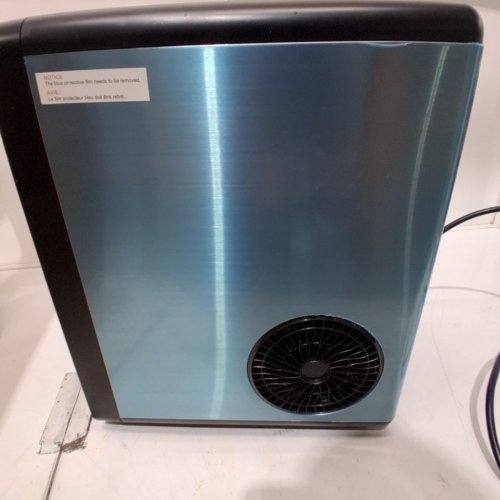 EUHOMY SELF-CLEANING COUNTERTOP NUGGET ICE MAKER - 40LBS/24H - BLACK - (MODEL: IM017-N) image 6