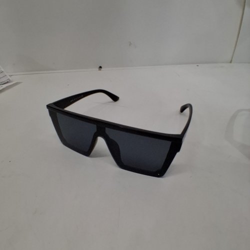 2PK WOMENS RECTANGLE SUNGLASSES - BLACK image 3