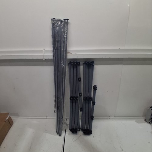 HONEY-CAN-DO FOLDING CLOTHES DRYING RACK - 35.5" X 14.5" X 45.5" - 50LB MAX - GREY (MODEL: DRY-09066) image 2