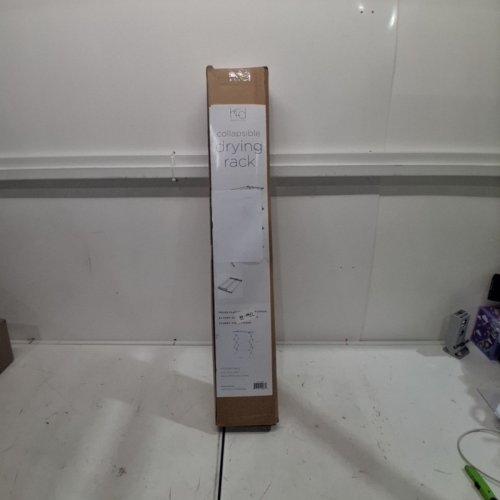 HONEY-CAN-DO FOLDING CLOTHES DRYING RACK - 35.5" X 14.5" X 45.5" - 50LB MAX - GREY (MODEL: DRY-09066) image 3