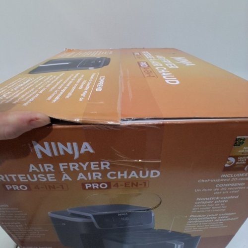 NINJA AIR FRYER PRO 4-IN-1 AIR FRYER -5QT - BLACK (MODEL: AF141C) image 3