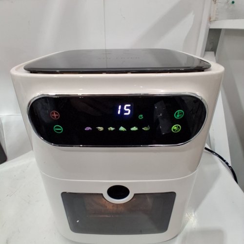 MULTIFUNCTRIONAL AIR FRYER - 11.8" X 11.8" X 14.76" - WHITE (MODEL: AF01) image 2