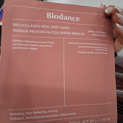 23PK BIODANCE BIO COLLAGEN-REAL DEEP SHEET MASK - FIRMING, PORE PERFECTING - 0.34G EACH image 4