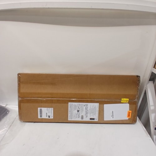 AMAZON BASICS CLOSET STORAGE ORGANIZER WITH FABRIC BINS - 32.7" X 12.2" X 31" - GREY (MODEL: B073PJ9LB6) image 4