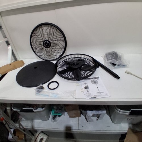 LASKO ADJUSTABLE PEDESTAL FAN -18" - BLACK image 3